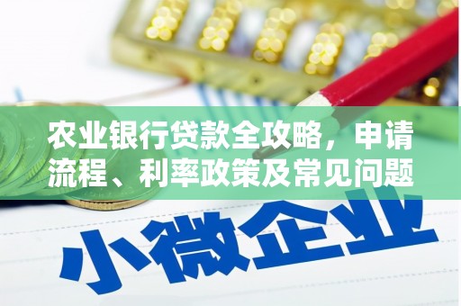 江孜农业银行贷款全攻略，申请流程、利率政策及常见问题解析