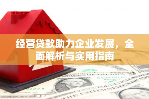 金湖经营贷款助力企业发展，全面解析与实用指南
