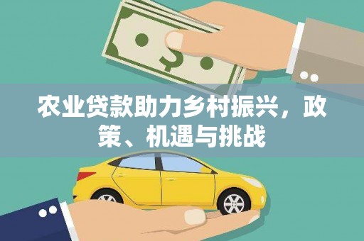 哈尔滨农业贷款助力乡村振兴，政策、机遇与挑战