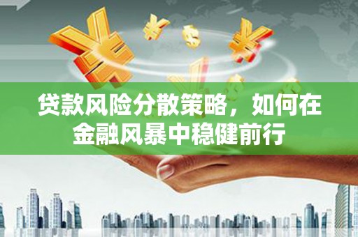 滦南贷款风险分散策略，如何在金融风暴中稳健前行