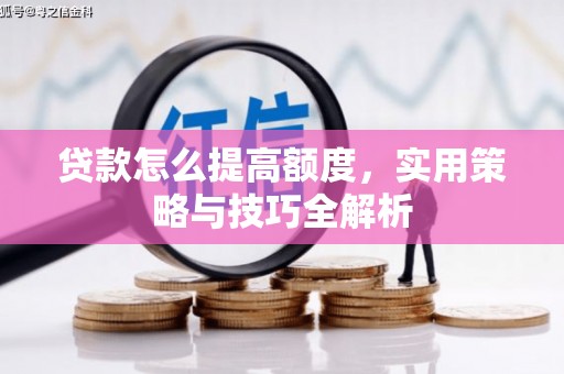 濮阳贷款怎么提高额度，实用策略与技巧全解析