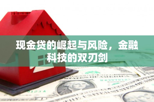 九龙城现金贷的崛起与风险，金融科技的双刃剑