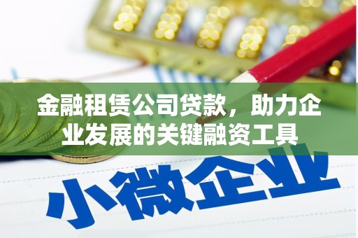 赤城金融租赁公司贷款，助力企业发展的关键融资工具