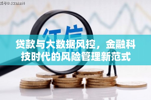 枣阳贷款与大数据风控，金融科技时代的风险管理新范式