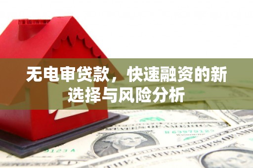 杨浦无电审贷款，快速融资的新选择与风险分析