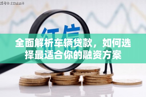 盐津全面解析车辆贷款，如何选择最适合你的融资方案