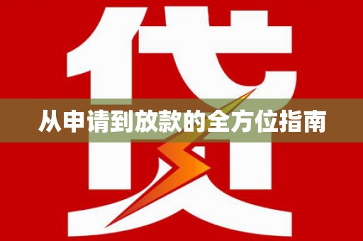 新龙从申请到放款的全方位指南
