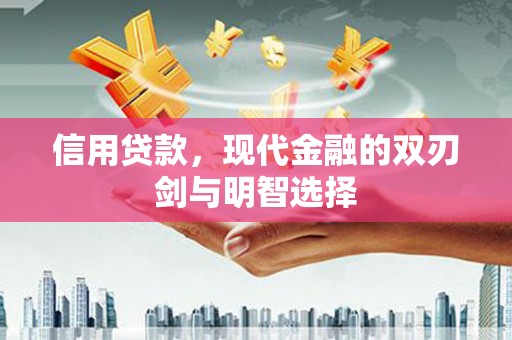 毕节信用贷款，现代金融的双刃剑与明智选择