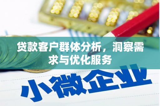 京口贷款客户群体分析，洞察需求与优化服务